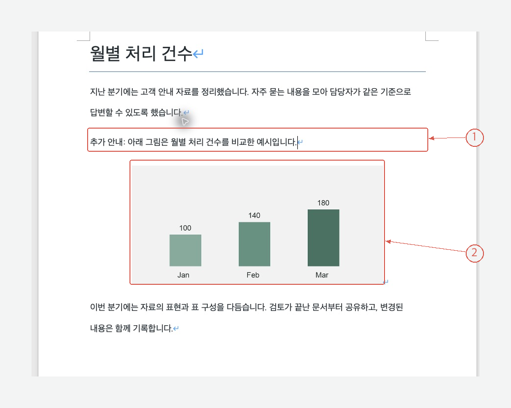 추가 안내 문단 뒤로 이동하고 가운데 정렬된 줄 안 그림